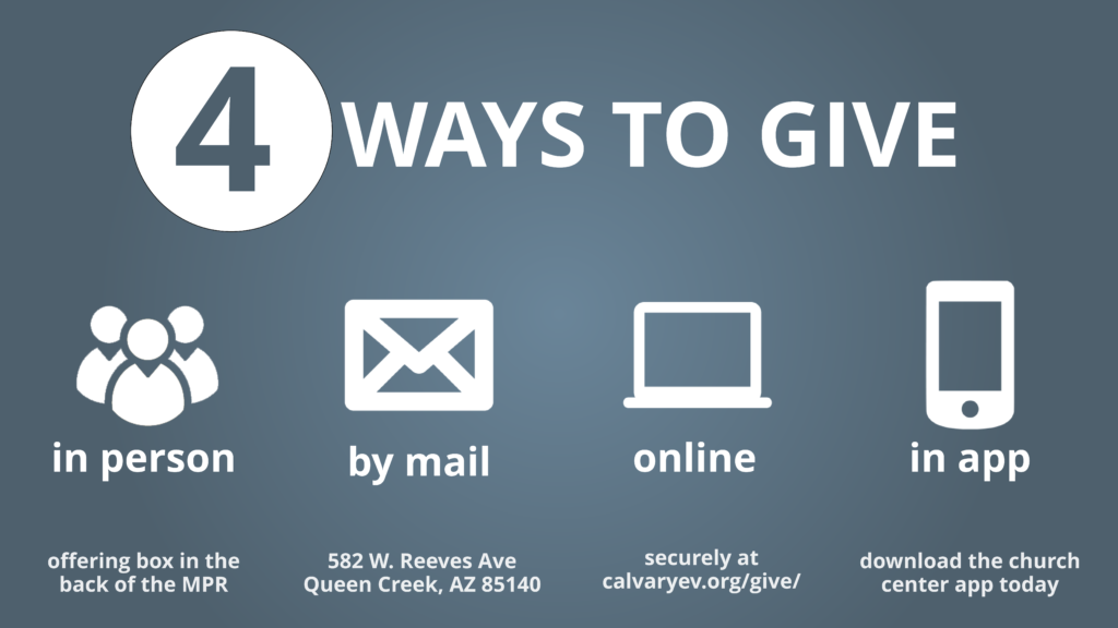 give to church in gilbert az